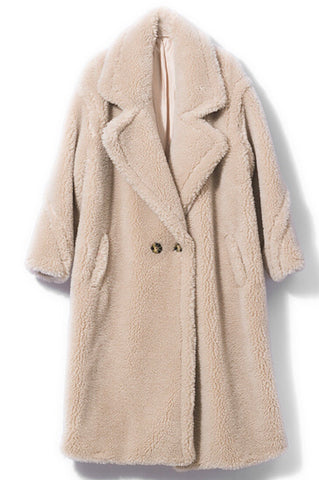 Sophia black coat - gold hardware
