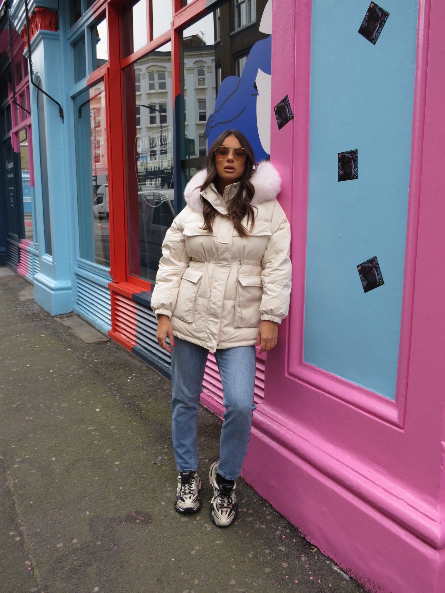 Betsy Cream Parka
