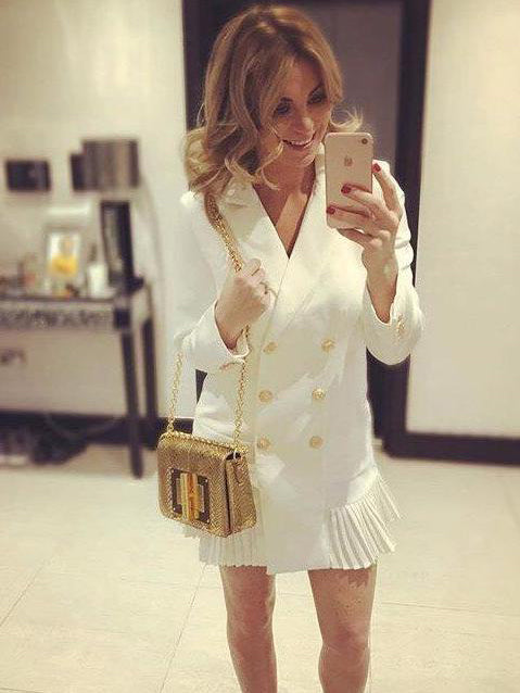 Kourtney Dress - White