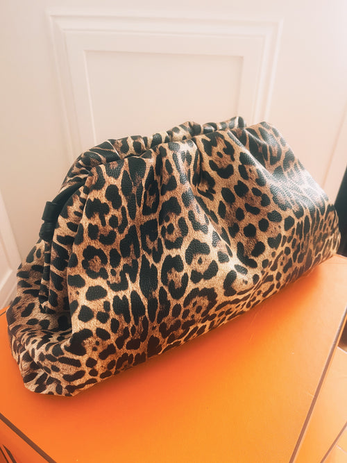 Soho Knott Bag - leopard (limited)