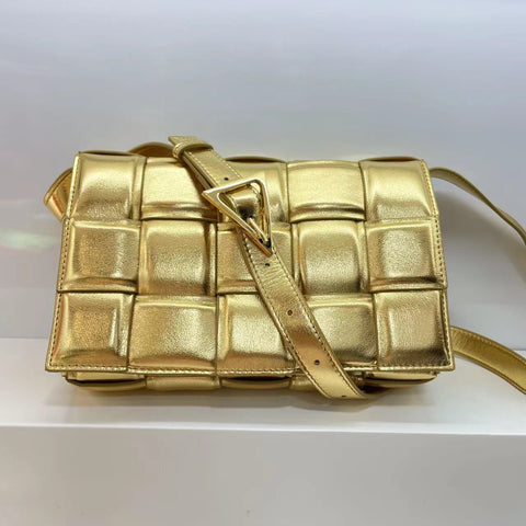 Soho Clutch Bag - Yellow Gold Large – FHB