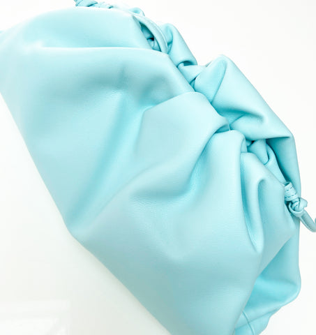 Soho Large Knott Bag - Baby Blue