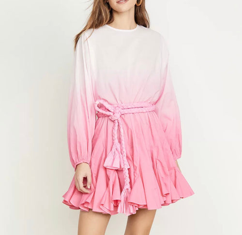 Ombré Dress Pink