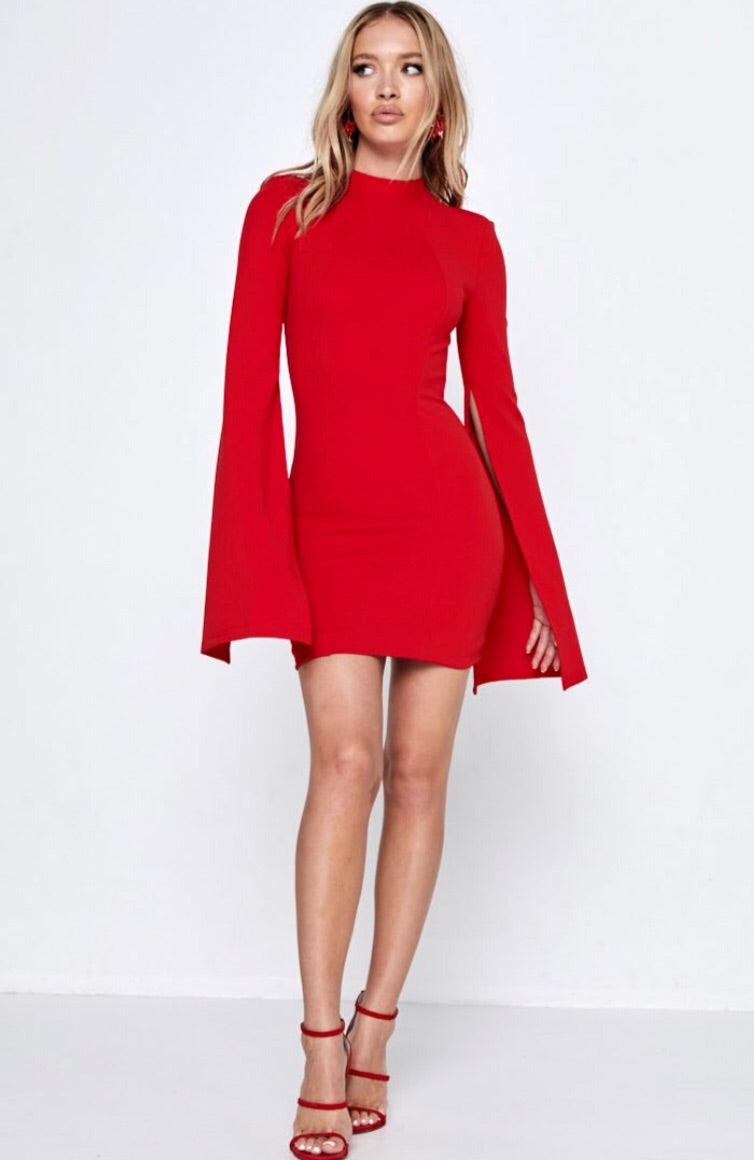 Limelight Dress - Red